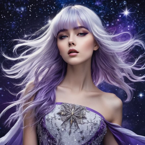 violet head elf,zodiac sign libra,la violetta,horoscope libra,libra,violet,fairy galaxy,purple,virgo,purple lilac,zodiac sign gemini,fantasy portrait,light purple,amethyst,fairy queen,rapunzel,pale purple,lilac,fantasy woman,aurora,Photography,Fashion Photography,Fashion Photography 03