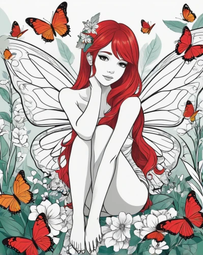 red butterfly,cupido (butterfly),vanessa (butterfly),butterflies,flower fairy,julia butterfly,butterfly background,faerie,faery,white butterflies,butterfly,butterfly clip art,butterfly floral,garden fairy,hesperia (butterfly),butterflay,butterfly vector,fairy,butterfly white,passion butterfly,Illustration,Vector,Vector 01