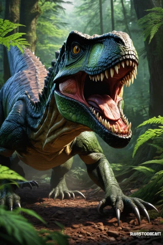 allosaurus,tyrannosaurus,raptor,landmannahellir,tyrannosaurus rex,cynorhodon,tirannosaurus,spinosaurus,iguanidae,velociraptor,dinosaruio,gorgonops,trex,aucasaurus,dino,saurian,troodon,t rex,prehistoric,pachycephalosaurus,Illustration,Children,Children 05