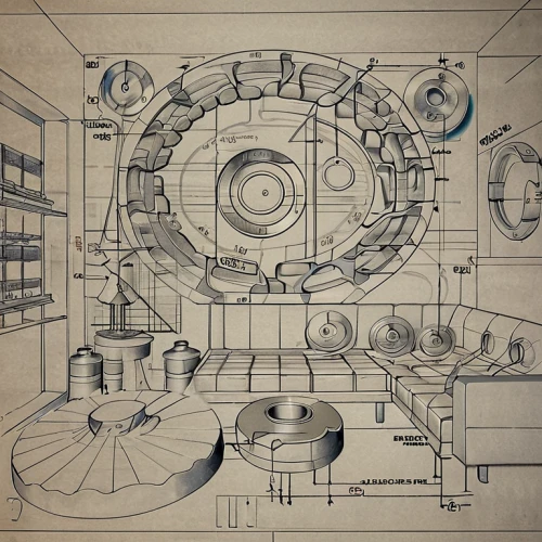 technical drawing,architect plan,blueprints,blueprint,schematic,kitchen design,orrery,sheet drawing,orthographic,panopticon,industrial design,cross-section,cross section,camera illustration,electrical planning,floor plan,scientific instrument,house drawing,cross sections,frame drawing,Design Sketch,Design Sketch,Blueprint