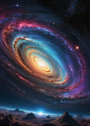 spiral galaxy,bar spiral galaxy,space art,galaxy collision,cosmic eye,astronomy,galaxy,the universe,universe,galaxies,outer space,colorful spiral,cosmic,cosmos,galaxy soho,the milky way,messier 8,milkyway,different galaxies,andromeda galaxy,Illustration,American Style,American Style 08