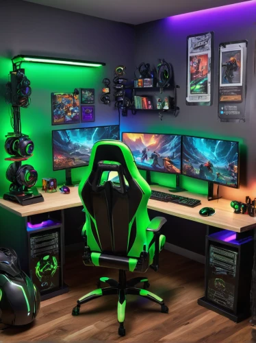game room,little man cave,computer room,boy's room picture,gamer zone,kids room,new concept arms chair,great room,desk,secretary desk,computer desk,computer workstation,monitor wall,3d background,3d render,modern room,creative office,recreation room,playing room,the shop,Unique,3D,Garage Kits