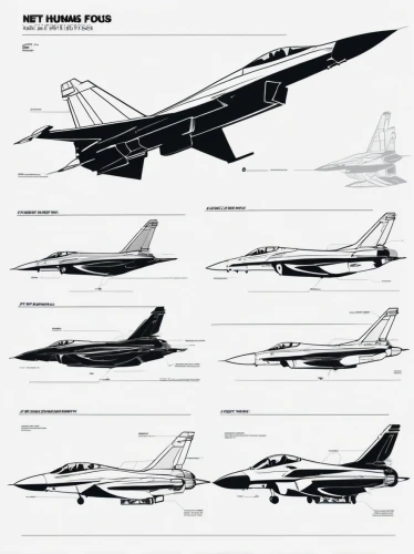 jet aircraft,supersonic aircraft,fighter aircraft,military aircraft,stealth aircraft,narrow-body aircraft,grumman f-14 tomcat,tomcat,supersonic transport,sukhoi su-27,wide-body aircraft,vector infographic,supersonic fighter,aircraft,military transport aircraft,mikoyan mig-29,lockheed yf-12,sukhoi su-30mkk,f-15,f-16,Illustration,Vector,Vector 01