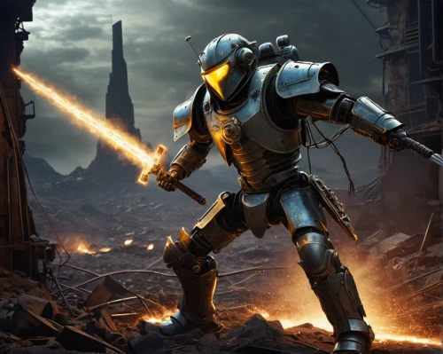 boba fett,tau,droid,destroy,fallout4,spartan,massively multiplayer online role-playing game,crusader,robot combat,droids,republic,c-3po,crucible,knight armor,fallout,excalibur,kosmus,templar,paladin,grey fox,Conceptual Art,Sci-Fi,Sci-Fi 16