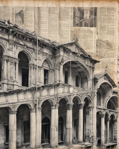 doge's palace,old havana,xix century,old opera,old stock exchange,old newspaper,coliseo,old architecture,antique construction,july 1888,national cuban theatre,athenaeum,old plaster,imperial period regarding,antique background,vintage newspaper,celsus library,ancient roman architecture,book antique,facade painting,Photography,General,Realistic