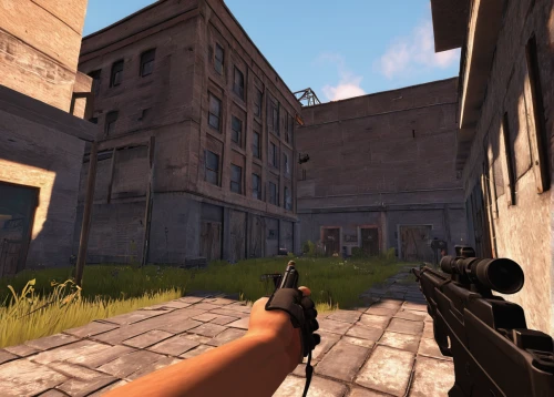 crosshair,submachine gun,tower pistol,warsaw uprising,combat pistol shooting,block balcony,shooter game,starting pistol,m4a1 carbine,heavy crossbow,screenshot,colt,wall completion,highline,half life,compound wall,graphics,shooting range,first person,gunsmith,Conceptual Art,Daily,Daily 07