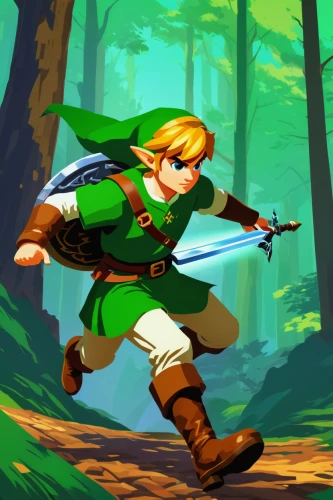 link,robin hood,patrol,aaa,adventurer,adventure game,the wanderer,forest man,game illustration,mobile video game vector background,game art,cartoon video game background,action-adventure game,wind warrior,scroll wallpaper,low poly,aa,wander,cg artwork,link outreach,Illustration,Retro,Retro 15