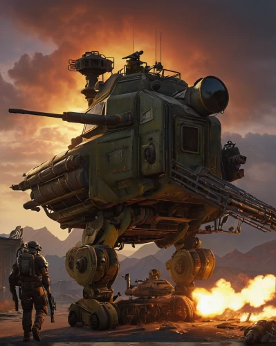 military robot,tank ship,landing ship  tank,dreadnought,combat vehicle,tracked armored vehicle,armored vehicle,landing craft mechanized,war machine,gun turret,mech,robot combat,half track,game illustration,army tank,medium tactical vehicle replacement,mecha,land vehicle,self-propelled artillery,m113 armored personnel carrier,Conceptual Art,Fantasy,Fantasy 28