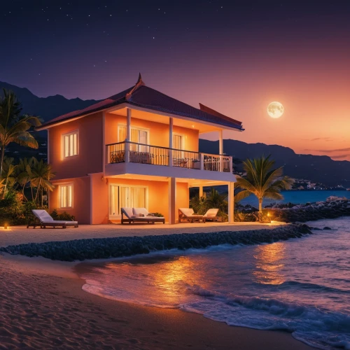 beach house,tropical house,house by the water,holiday villa,dunes house,beachhouse,luxury property,beautiful home,luxury home,ocean view,beach resort,holiday home,luxury real estate,dream beach,seychelles,seaside view,beach hut,jamaica,seaside resort,summer house,Photography,General,Realistic