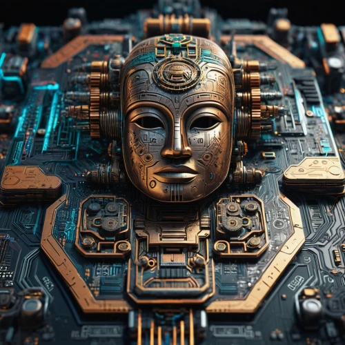 circuit board,motherboard,mother board,random access memory,cinema 4d,computer art,horus,cybernetics,printed circuit board,ancient,ancient icon,pharaonic,biomechanical,circuitry,scarab,aztec,ancient civilization,antiquity,droid,cryptography,Photography,General,Sci-Fi