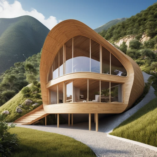 house in mountains,house in the mountains,eco-construction,dunes house,cubic house,futuristic architecture,timber house,eco hotel,cube house,cube stilt houses,modern architecture,frame house,archidaily,mountain huts,wooden house,modern house,luxury property,wooden construction,mountainside,swiss house,Photography,General,Realistic