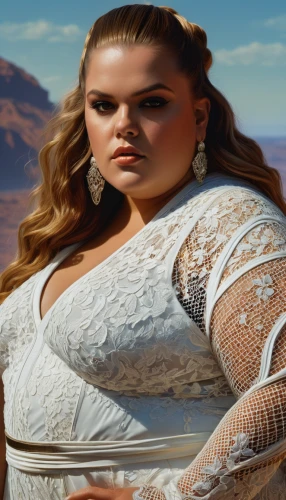 ronda,plus-size model,desert background,aphrodite's rock,caracalla,celtic queen,bodice,aphrodite,girl on the dune,white clothing,massively multiplayer online role-playing game,bridal clothing,desert rose,sand seamless,see-through clothing,jessamine,female model,digital compositing,plus-size,fatayer,Photography,General,Fantasy