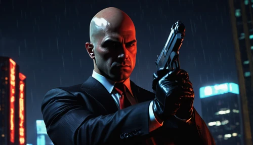 agent 13,spy,kingpin,agent,gangstar,spy visual,spy-glass,assassination,special agent,black businessman,ceo,red hood,white head,mafia,action-adventure game,shooter game,lex,man holding gun and light,detective,equalizer,Conceptual Art,Sci-Fi,Sci-Fi 16