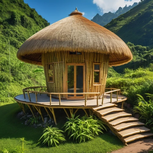 stilt house,straw hut,tree house hotel,grass roof,round hut,tropical house,tahiti,floating huts,moorea,eco hotel,french polynesia,wooden hut,stilt houses,huts,house in mountains,wooden sauna,napali,thatch umbrellas,miniature house,polynesian,Photography,General,Realistic