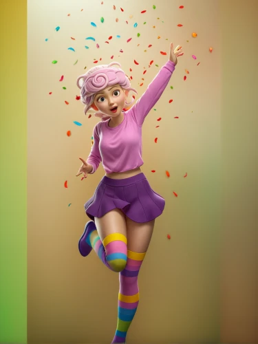 rainbow pencil background,3d render,colorful doodle,artistic roller skating,the festival of colors,dancing dave minion,rainbow background,3d rendered,majorette (dancer),birthday banner background,ecstatic,kids illustration,disco,digital painting,girl with speech bubble,b3d,confetti,colorful foil background,dancer,colorful bleter,Photography,General,Fantasy