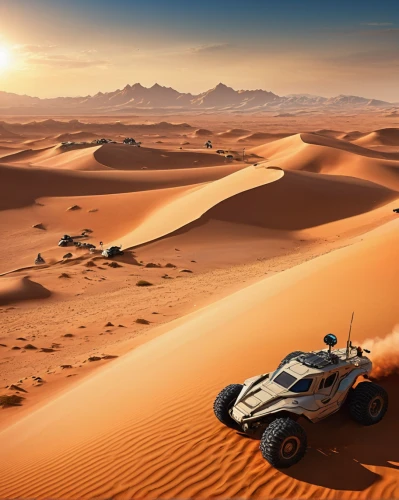 desert racing,desert safari,desert run,sahara desert,admer dune,libyan desert,dubai desert,sahara,capture desert,dune,merzouga,mars rover,sand road,dakar rally,crescent dunes,desert planet,desert,the desert,dune 45,desert safari dubai,Illustration,Realistic Fantasy,Realistic Fantasy 10