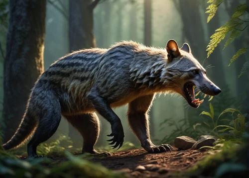south american gray fox,north american raccoon,grey fox,philomachus pugnax,paraxerus,marsupial,anthropomorphized animals,uintatherium,canis lupus tundrarum,european wolf,reconstruction,vulpes vulpes,canidae,forest animal,leuconotopicus,gorgonops,temperowanie,raccoon,cynorhodon,wild boar,Art,Classical Oil Painting,Classical Oil Painting 12