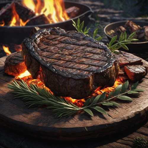 grilled food,outdoor cooking,grilled bread,yule log,stone oven pizza,cannon oven,firepit,steak grilled,tomahawk steak,pizza oven,log fire,stone oven,barbeque grill,meat cake,steaks,masonry oven,beef grilled,barbeque,barbecue,flamed grill,Illustration,Paper based,Paper Based 05