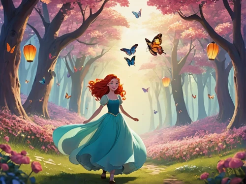 fairy forest,chasing butterflies,fairy world,butterfly background,butterflies,enchanted forest,forest of dreams,children's fairy tale,fairy tale,faerie,ballerina in the woods,a fairy tale,moths and butterflies,fairy tale character,rosa 'the fairy,vanessa (butterfly),enchanted,fae,wonderland,fairies aloft,Art,Artistic Painting,Artistic Painting 47