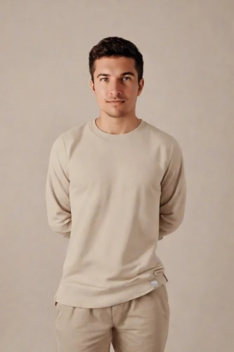 long-sleeved t-shirt,polo shirt,khaki pants,male model,long underwear,male poses for drawing,sweatshirt,sweatpant,farro,portrait background,sweatpants,tracksuit,transparent background,png transparent,white clothing,long-sleeve,isolated t-shirt,a uniform,social,polo shirts