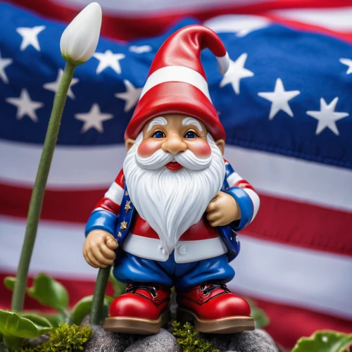 scandia gnome,uncle sam,gnome,scandia gnomes,uncle sam hat,patriot,patriot roof coating products,garden gnome,christmas gnome,flag day (usa),gnomes,patriotism,patriotic,valentine gnome,u s,model train figure,red white blue,americana,america,red white,Photography,General,Realistic