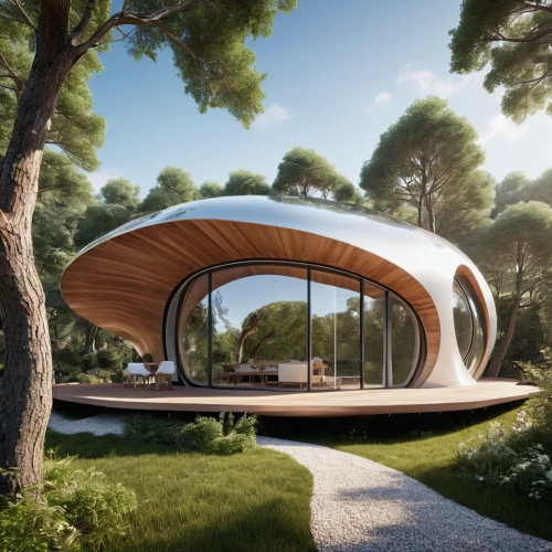 futuristic architecture,cubic house,eco-construction,eco hotel,modern architecture,archidaily,dunes house,wood doghouse,smart house,futuristic art museum,cube house,smart home,frame house,holiday home,roof domes,modern house,summer house,timber house,3d rendering,futuristic landscape,Photography,General,Realistic