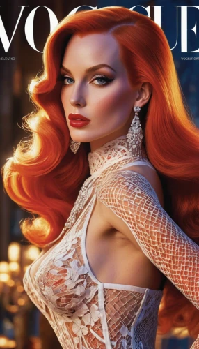 vogue,magazine cover,vanity fair,venetia,cover,magazine - publication,magazine,cover girl,hallia venezia,glamour,rosa ' amber cover,tilda,print publication,mystique,redheads,aphrodite,fashion illustration,redhead doll,the print edition,redhair,Photography,General,Commercial