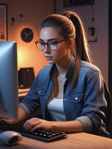 girl at the computer,girl studying,women in technology,computer addiction,computer freak,computer science,night administrator,computer code,computer business,computer program,computer graphics,photoshop school,content writers,online course,online courses,reading glasses,visual effect lighting,school administration software,computer desk,the community manager,Unique,Paper Cuts,Paper Cuts 01