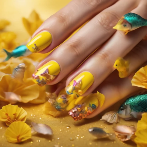 nail design,yellow daisies,yellow chrysanthemums,nail art,flower gold,yellow petals,manicure,yellow petal,blossom gold foil,golden flowers,nail care,floral japanese,artificial nails,hand painting,retro flowers,sunflower lace background,marigolds,bright flowers,tropical floral background,daisies,Photography,General,Natural