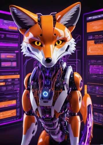 cyber,kit fox,redfox,fox,vertex,grey fox,cyberspace,a fox,vulpes vulpes,orange,cybernetics,chat bot,red fox,symetra,furta,defense,child fox,cyberpunk,mozilla,fox stacked animals,Unique,Design,Infographics