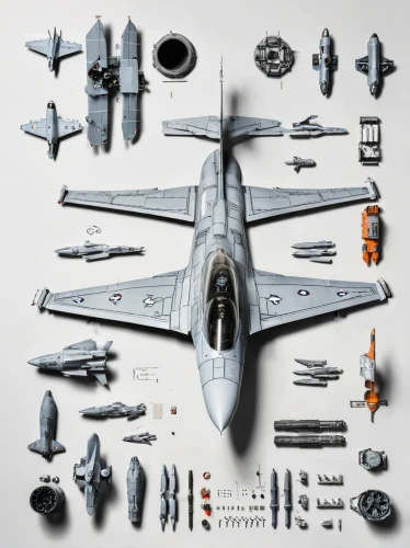 x-wing,model kit,fighter aircraft,fighter jet,battlecruiser,military aircraft,the sandpiper general,ground attack aircraft,f-16,space ship model,bomber,kai t-50 golden eagle,poly karpov css-13,tiltrotor,military raptor,hornet,iai kfir,stealth aircraft,supercarrier,aircraft cruiser,Unique,Design,Knolling