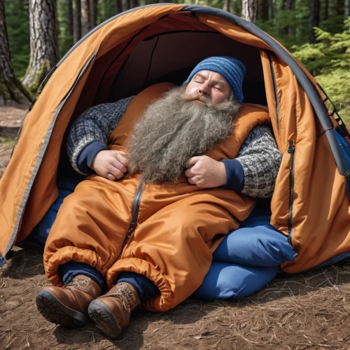 sleeping bag,dwarf sundheim,tent camping,camping tents,camping gear,dwarf cookin,gnome,camping chair,camping equipment,dwarf,sleeping pad,sleeper chair,dwarves,hobbit,camping,bean bag chair,travel pillow,fishing tent,airbnb,camping car,Photography,General,Realistic