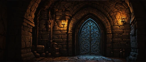 dungeons,dungeon,portcullis,crypt,creepy doorway,hall of the fallen,the threshold of the house,doorway,threshold,haunted cathedral,sepulchre,the door,devilwood,catacombs,iron door,mausoleum ruins,wooden door,chamber,iron gate,wine cellar,Illustration,Abstract Fantasy,Abstract Fantasy 03