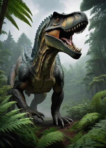 allosaurus,tyrannosaurus,landmannahellir,tyrannosaurus rex,tirannosaurus,dinosaruio,raptor,spinosaurus,dino,velociraptor,aucasaurus,reconstruction,troodon,trex,t rex,cynorhodon,saurian,t-rex,iguanidae,dinosaur,Art,Classical Oil Painting,Classical Oil Painting 19