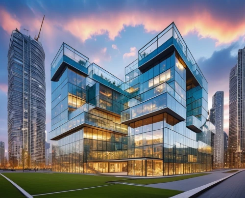 glass facade,glass building,glass facades,modern architecture,futuristic architecture,office buildings,modern office,largest hotel in dubai,structural glass,office building,hudson yards,mixed-use,glass wall,futuristic art museum,contemporary,modern building,kirrarchitecture,cube stilt houses,bulding,cube house,Photography,General,Realistic