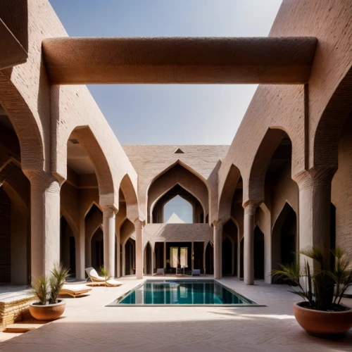 islamic architectural,persian architecture,qasr al watan,king abdullah i mosque,iranian architecture,riad,caravanserai,marrakesh,al nahyan grand mosque,caravansary,inside courtyard,moroccan pattern,courtyard,qasr al kharrana,alhambra,morocco,quasr al-kharana,abu-dhabi,islamic pattern,ouarzazate