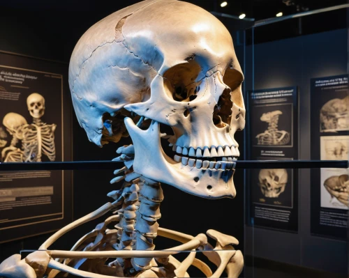 human skeleton,skull bones,skeleton,human skull,vintage skeleton,skeletal structure,a museum exhibit,skull sculpture,anatomical,skeletal,fetus skull,scull,skull statue,medical radiography,skeletons,skulls and,exhibit,skull rowing,skull,skulls bones,Conceptual Art,Fantasy,Fantasy 34