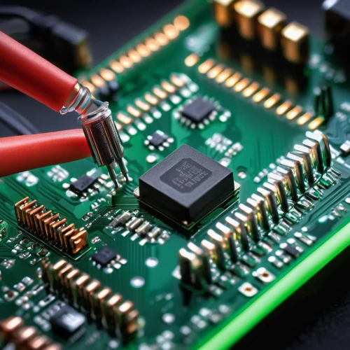 integrated circuit,electronic component,circuit board,printed circuit board,microcontroller,electronic engineering,circuit component,passive circuit component,voltage regulator,circuitry,transistors,breadboard,computer component,inductor,light-emitting diode,motherboard,optoelectronics,sound card,pcb,computer chip,Photography,Artistic Photography,Artistic Photography 02