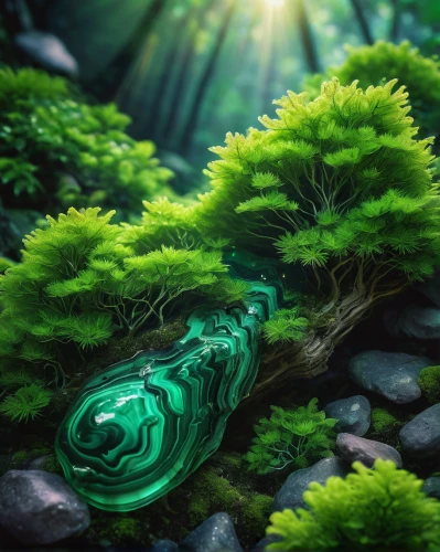 green wallpaper,green dragon,green forest,emerald lizard,emerald,green landscape,green leaf,frog background,chlorophyll,malachite,forest dragon,dewdrop,emerald sea,green snake,full hd wallpaper,green frog,greenery,green tree,mountain spring,patrol,Illustration,Japanese style,Japanese Style 12