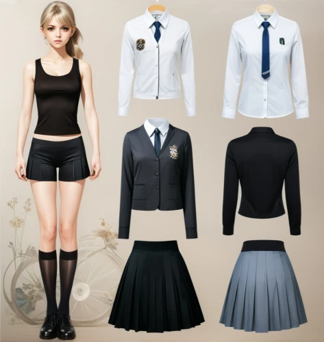 school uniform,school clothes,women's clothing,ladies clothes,formal wear,black and white pieces,anime japanese clothing,martial arts uniform,fashionable clothes,women clothes,police uniforms,gothic fashion,cute clothes,uniforms,nurse uniform,clothing,school skirt,sports uniform,clothes,formal attire,Photography,General,Natural