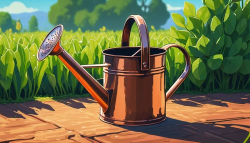 watering can,pickaxe,cooking pot,the pan,pot of gold background,garden shovel,flask,wooden bucket,golden pot,magical pot,cosmetics counter,low poly coffee,garden pot,frying pan,garden tools,tin stove,cauldron,wooden buckets,springform pan,wooden barrel,Illustration,Paper based,Paper Based 21