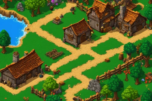 knight village,tavern,medieval town,villages,escher village,resort town,aurora village,traditional village,mountain village,mountain settlement,alpine village,farmlands,farmstead,terracotta tiles,tileable patchwork,tileable,town buildings,country estate,old village,village,Illustration,Black and White,Black and White 35