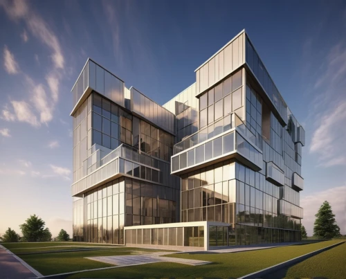 glass facade,modern architecture,solar cell base,cubic house,glass facades,metal cladding,glass building,new building,modern building,futuristic architecture,building honeycomb,cube house,biotechnology research institute,kirrarchitecture,office building,contemporary,modern office,office buildings,3d rendering,hoboken condos for sale,Photography,General,Realistic