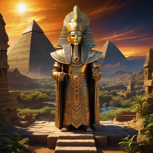 pharaoh,pharaohs,pharaonic,king tut,horus,ancient egypt,ramses ii,maat mons,giza,ancient egyptian,nile,khufu,sphinx pinastri,ramses,the great pyramid of giza,sphinx,tutankhamun,the sphinx,egyptology,egyptian temple,Conceptual Art,Fantasy,Fantasy 28