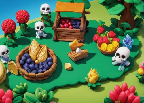 fruit icons,fruit stand,fruits icons,basket of fruit,fruit fields,fruit market,fruit stands,crate of fruit,organic fruits,day of the dead frame,vegetables landscape,fruits plants,3d render,fruit basket,animal grave,many berries,cornucopia,day of the dead skeleton,day of the dead,exotic fruits,Unique,3D,Clay