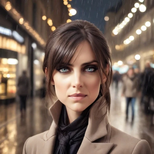attractive woman,in the rain,portrait photographers,walking in the rain,woman face,romantic look,city ​​portrait,women's eyes,raincoat,woman thinking,woman portrait,rainy,women fashion,portrait photography,romantic portrait,rain protection,protection from rain,raining,young model istanbul,the girl at the station,Photography,Natural