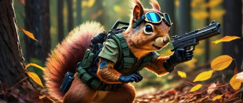 squirell,patrol,sniper,free fire,rocket raccoon,airsoft,jackal,squirrel,hunting decoy,the squirrel,defense,troop,pyro,aaa,autumn background,atlas squirrel,patrols,no hunting,autumn icon,pubg mascot,Photography,Artistic Photography,Artistic Photography 08