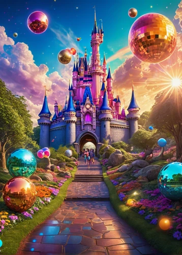 fairy world,fairy tale castle,shanghai disney,fantasy world,fairy galaxy,disneyland park,3d fantasy,fantasy picture,fairy village,fairytale castle,tokyo disneyland,children's background,the disneyland resort,walt disney world,fantasy landscape,fairytale,wonderland,fantasy city,fairy tale,dream world,Illustration,Realistic Fantasy,Realistic Fantasy 38