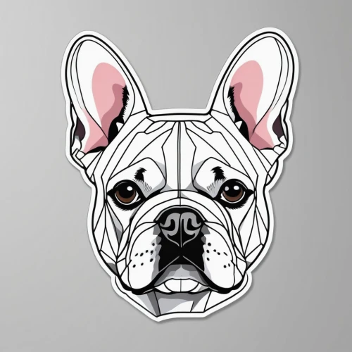 french bulldog,the french bulldog,french bulldog blue,vector illustration,dog illustration,dribbble icon,boston terrier,vector graphic,bull terrier (miniature),bull terrier,clipart sticker,white english bulldog,bulldog,dog line art,french bulldogs,dribbble logo,vector art,english bulldog,frenchie,vector design,Unique,Design,Sticker