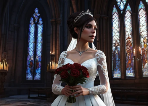 wedding dress,bridal clothing,white rose snow queen,bridal,wedding dresses,bridal dress,bride,wedding gown,princess crown,dead bride,silver wedding,a princess,ball gown,diadem,heart with crown,crown render,celtic queen,gothic portrait,wedding photo,bridal accessory,Conceptual Art,Sci-Fi,Sci-Fi 23